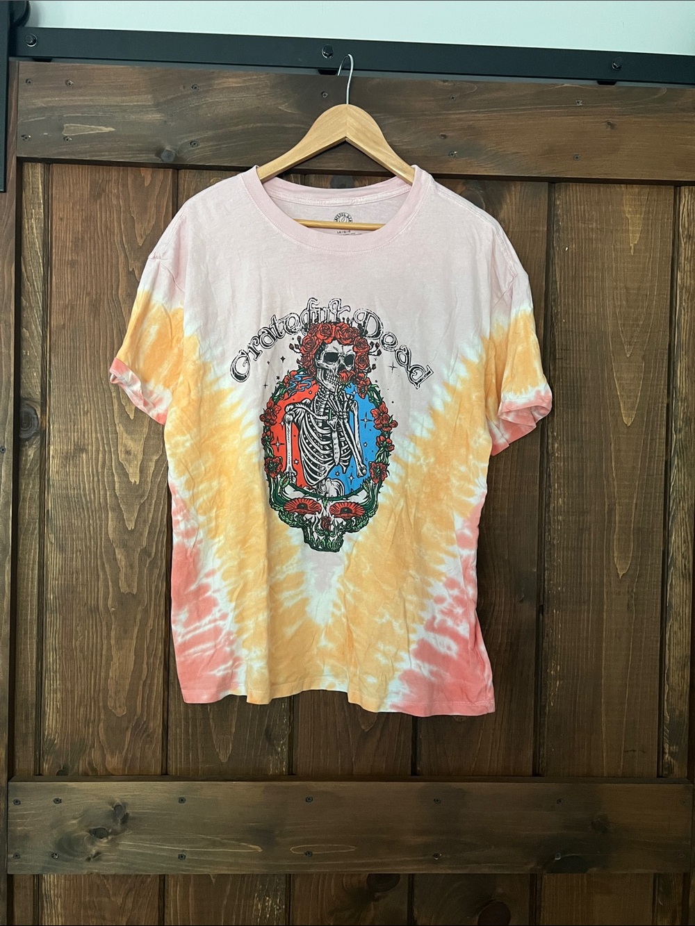 Tie-Dye Short Sleeve Grateful Dead Shirt